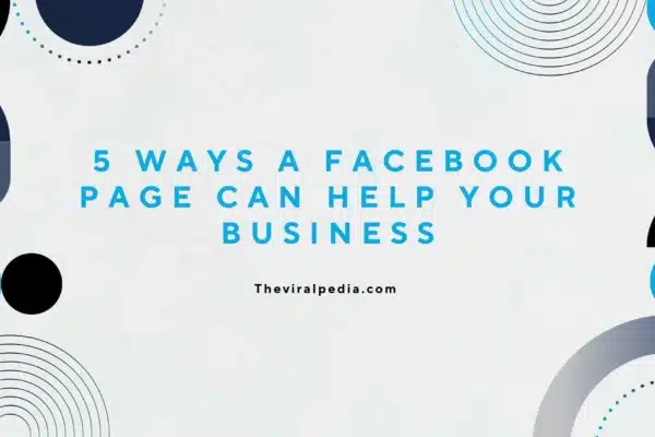 facebook page for business