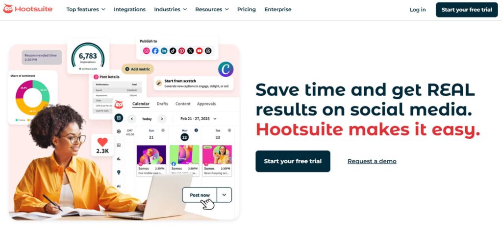 Hootsuite - Social Media Management tool