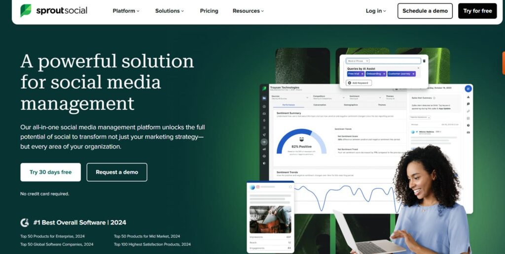 Sprout social - Social Media Management tool